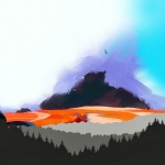 Breathing peace on Landscape #146