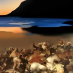 The afternoon “The Fight against the Mamelukes,” #238