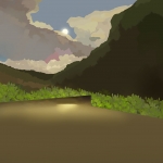 The landscape of the sun #242