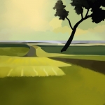 Landscape of a single tree #246