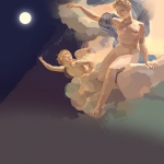 It's an angel moon #254