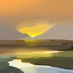 Sunset Landscape  #263