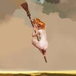 Witch flying #268