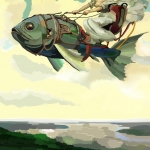 Flying fish in the sky #304