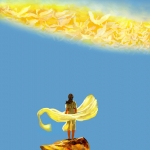 Free Sky with Birds of the nature #305