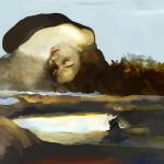 The Sleeping Beauty with the Landscape #312