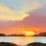 Sunset Landscape #350