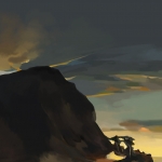 Evening landscape #352