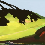 Green landscape #358