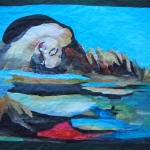 Lovely sleeping stones in the landscape #13