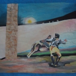 The movement of the horse #20