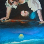 Looks at the moon #32