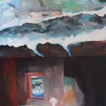 Dolphin on the river and sound waves gift of light #44