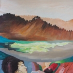 Landscape of on earth from under earth #69