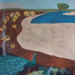 September apple and peacock #75