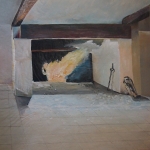 The furnace of an old house is full of in memory #95