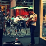 Streetmusician, Freiburg Germany