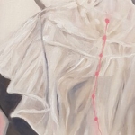 COLLAR WITH PINK PEARLS