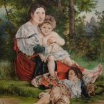 niet exacte copie van'Le repos 'William_Adolphe_Bouguereau1879