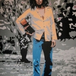 Portret Bob Marley