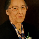 Mijn moeder, 85 jaar.