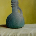 Opgegraven verweerd Romeins glas