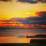 Sunset @oranjedijk