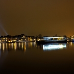 deventer skyline bij hoogwater