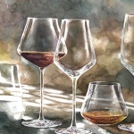 Trois verre de vin