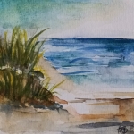 Aan t strand