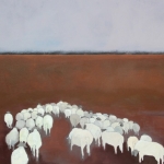 Paysage et Moutons 3