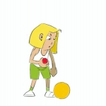 Jongen met Rood balletje