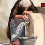 Oude vrouw 