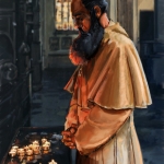 Biddende Pater