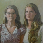 Portret van Iris en Linde