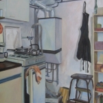 Keuken in atelier