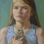 Portret van Silke 