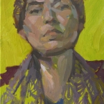 Zelfportret met sjaal