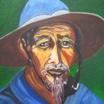 Mr Song / Portret van een boer uit Tibet