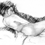 Lying nude 2