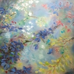 Impression in yellow and blue