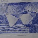 studie 4 in ballpoint