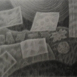 Vormstudie in potlood