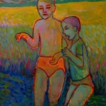 Zomer 1972/ beenkramp