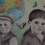 Bij de vlinderborder