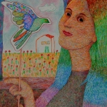 Een vogel van papier ( A paper bird )