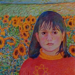 Haar lievelingsbloem