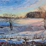 Landschap in opdracht.