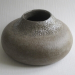 Vaas met platina kraag