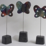 Vlinder raku-kopermat